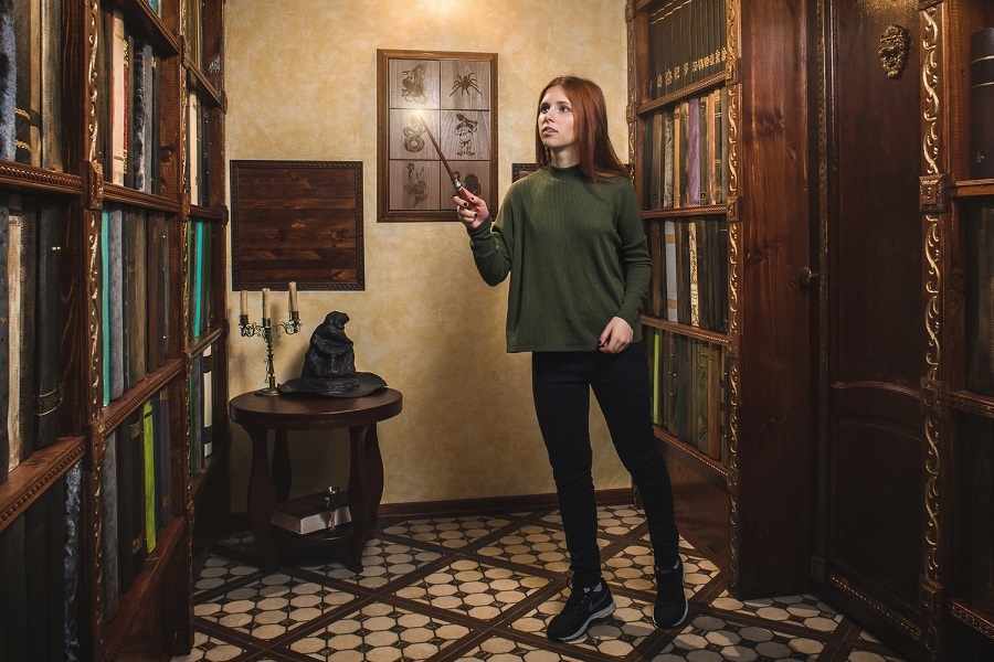 Квест в реальности Гостиная Гриффиндора от компании Клаустрофобия Квест в реальности Гостиная Гриффиндора от компании Клаустрофобия