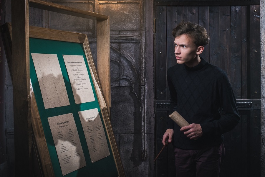 Квест в реальности Гостиная Гриффиндора от компании Клаустрофобия Квест в реальности Гостиная Гриффиндора от компании Клаустрофобия